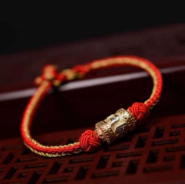 Tibetan Mantra Bracelet - Luck & Protection - Image 2