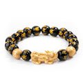 Feng Shui Pixiu Black Obsidian Wealth Bracelet - Attract Wealth - Image 7
